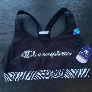 Champion Zebra Print Sports Bra